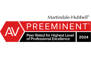 AV Preeminent / Martindale-Hubbell / 2024 - Badge